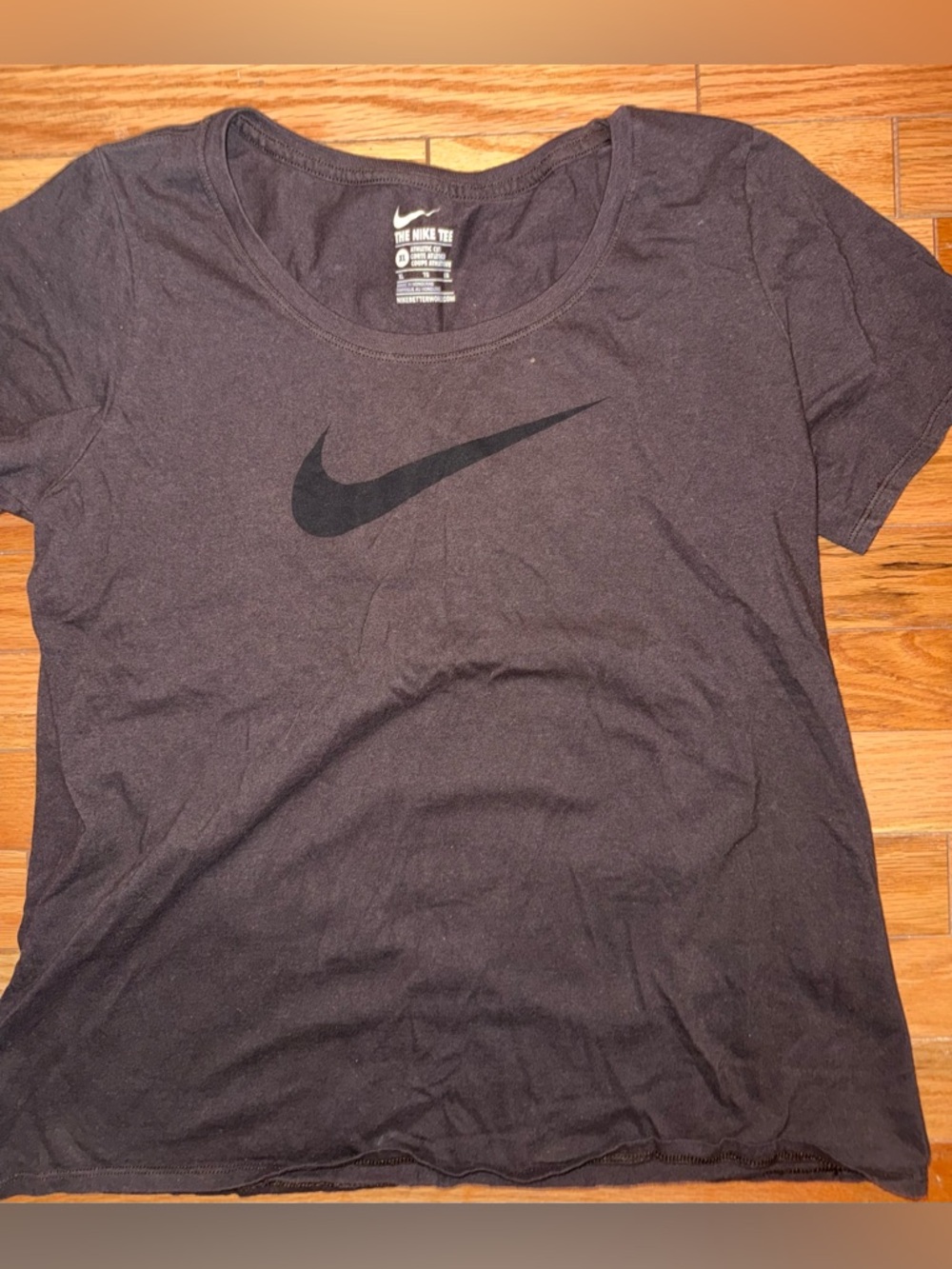 Nike Brown Tee Women’s Size XL Athletic Workout Shirt